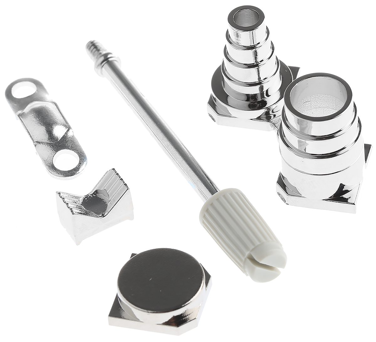 mhdssk-m-9-l-k MH Connectors MHDSSK-T/M Series ABS Angled, Straight D-Sub Backshell, 9 Way Strain Relief