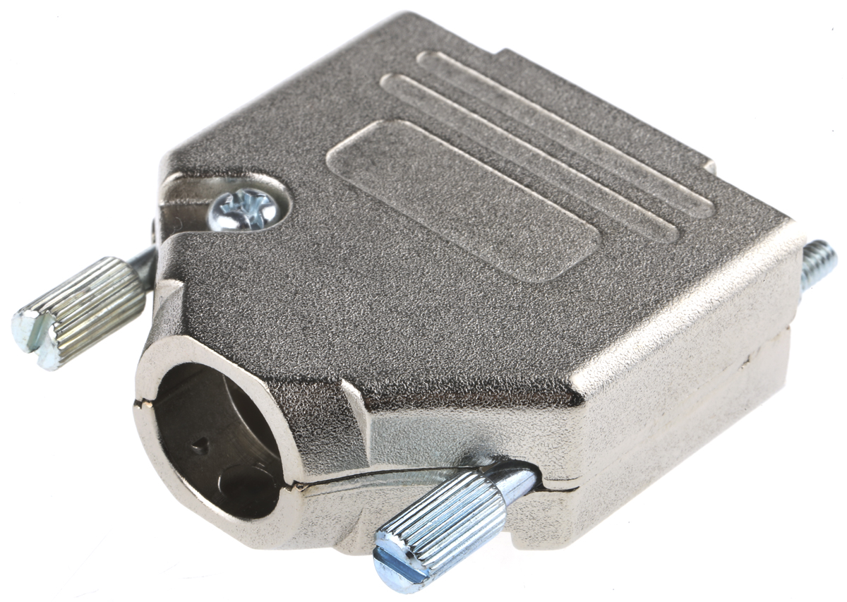 mhdtzk15-k MH Connectors MHDTZK Series Zinc Straight D-Sub Backshell, 15 Way Strain Relief