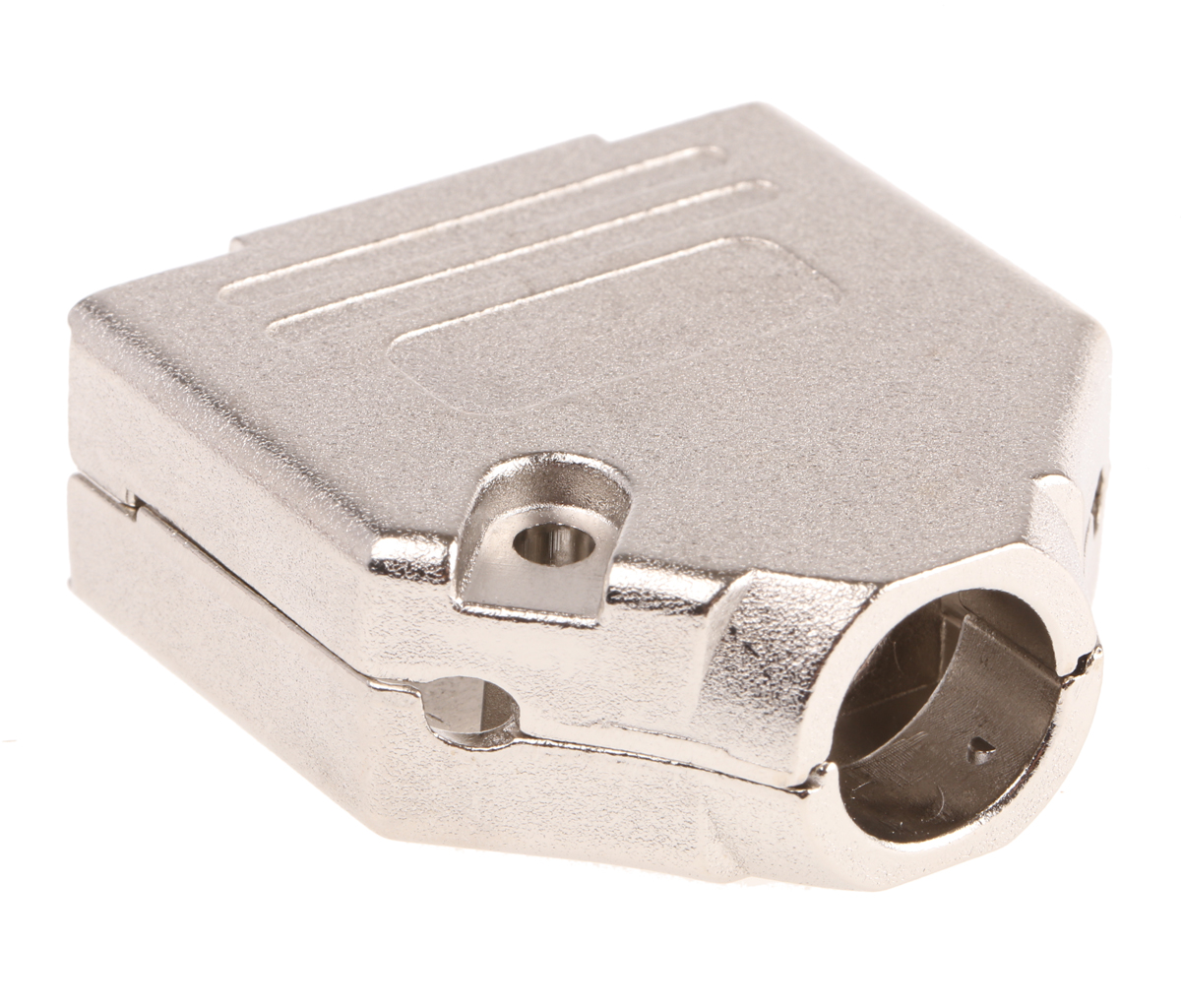 MH Connectors MHDTZK-RA Series Zinc Straight D-Sub Backshell, 15 Way Strain Relief