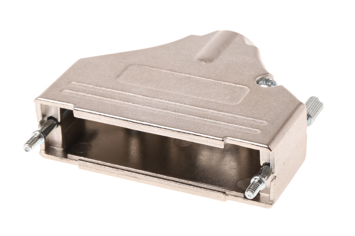 MH Connectors MHDTZK Series Zinc Straight D-Sub Backshell, 50 Way Strain Relief
