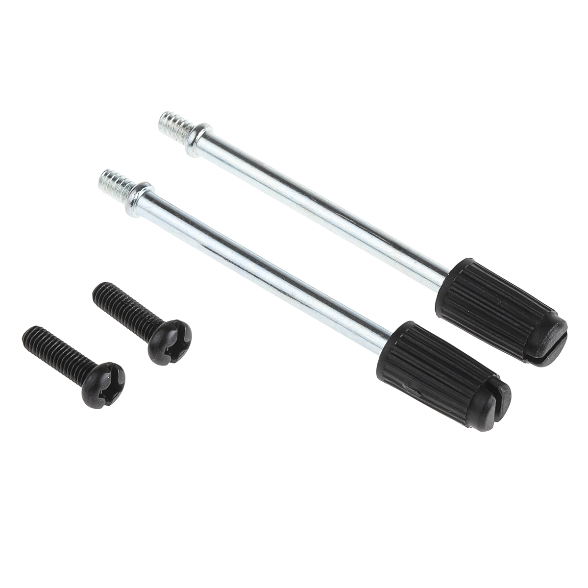 mhdtzk9-bk-ra-pc-bk-k MH Connectors MHDTZK-BK Series Zinc Straight D-Sub Backshell, 9 Way Strain Relief