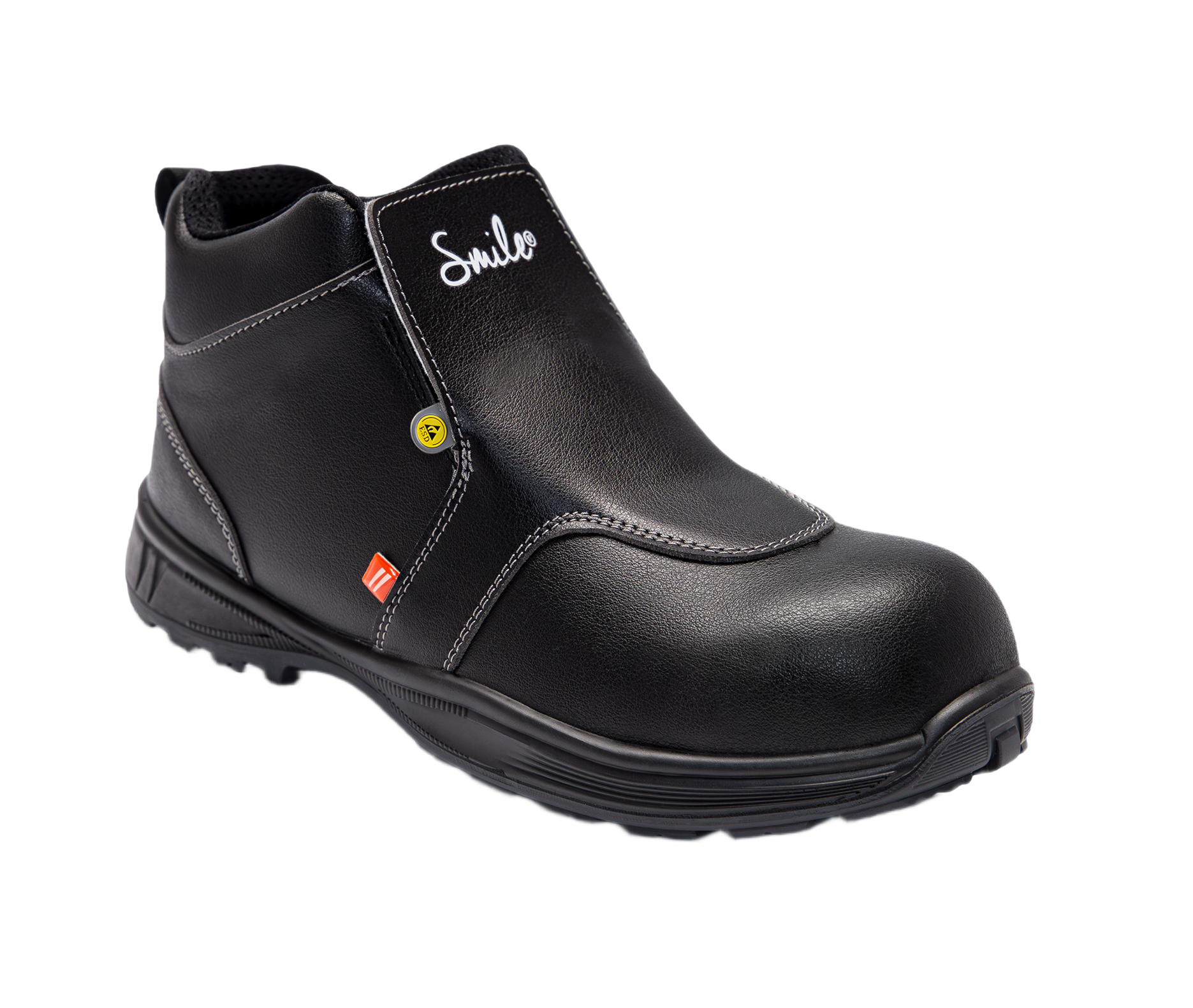 Gaston Mille MHHN Unisex Noir Aluminium Safety Shoes, UK 2, EU 36