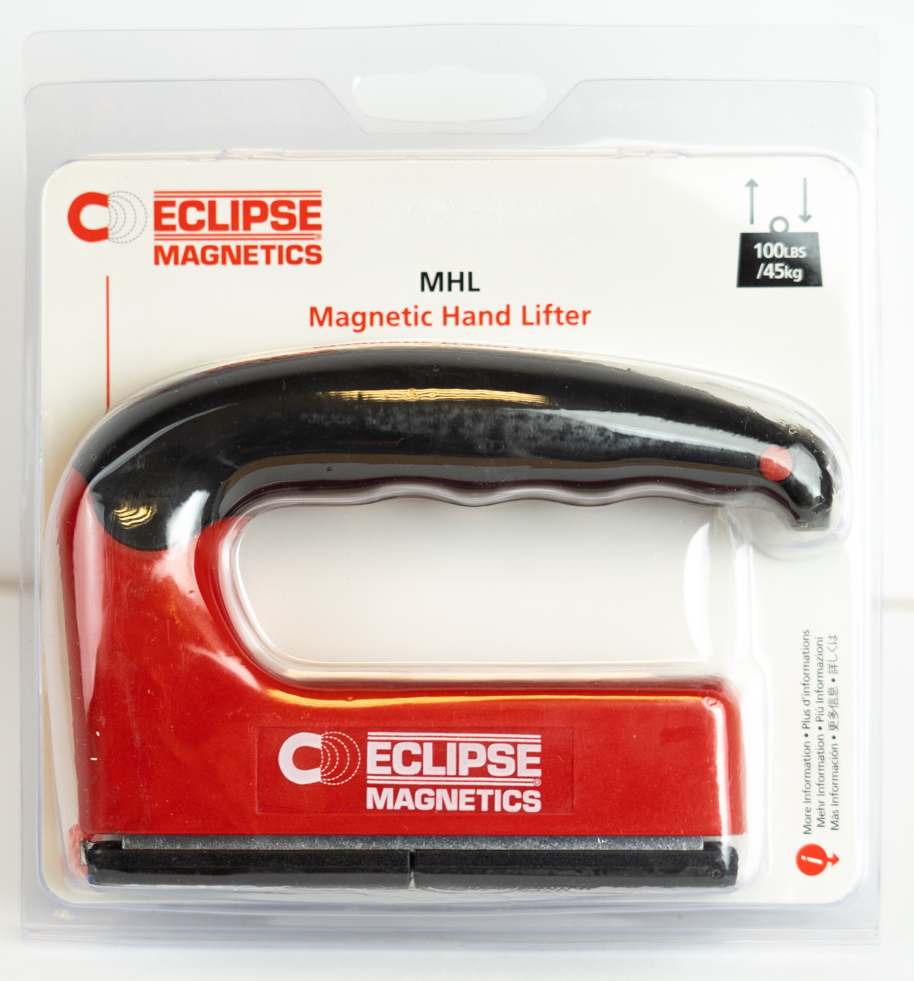 mhl Eclipse Handheld 45 kg Pick Up Tool, 130 mm Rubber Handle ABS