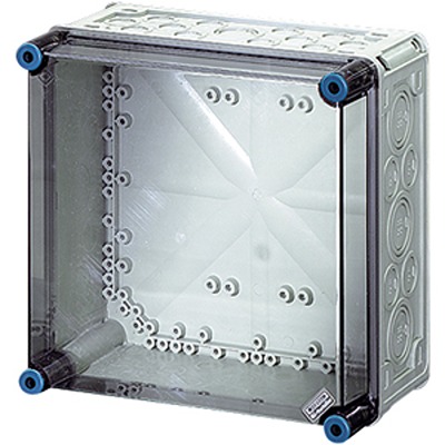 HENSEL Mi Series Grey Polycarbonate Junction Box, IP66, 150 mm, 275mm 275 mm