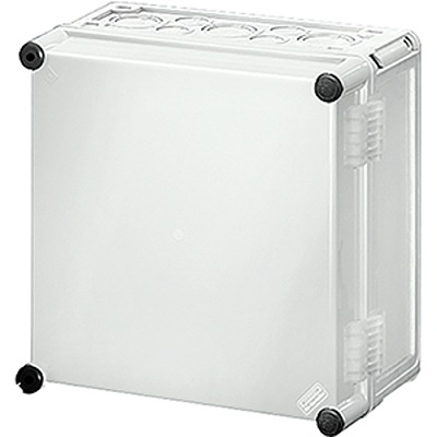 HENSEL Mi Series Grey Polycarbonate Junction Box, IP66, 150 mm, 275mm 275 mm