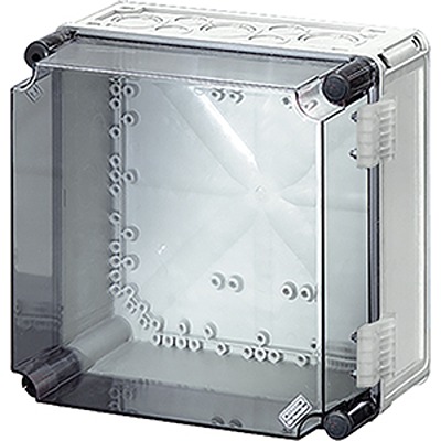 HENSEL Mi Series Grey Polycarbonate Junction Box, IP66, 195 mm, 275mm 275 mm
