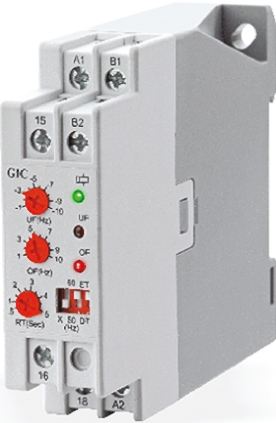 GIC Monitoring Relay, 2 Phase, SPDT, DIN Rail to 6A