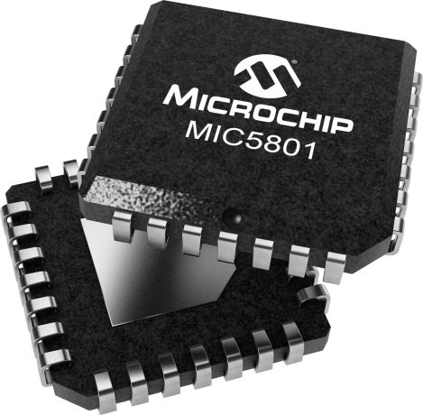 Microchip MIC5801YV 8-Bit 8 Bit Latch, Current/Voltage, 28-Pin PLCC