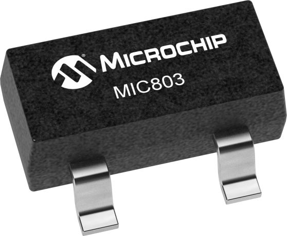 Microchip 1 Voltage Supervisor 3-Pin SOT-23, MIC803-26D4VM3-TR