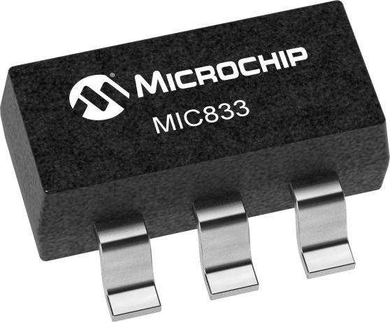 Microchip MIC833YM5-TR, Open Drain, 5-Pin SOT-23