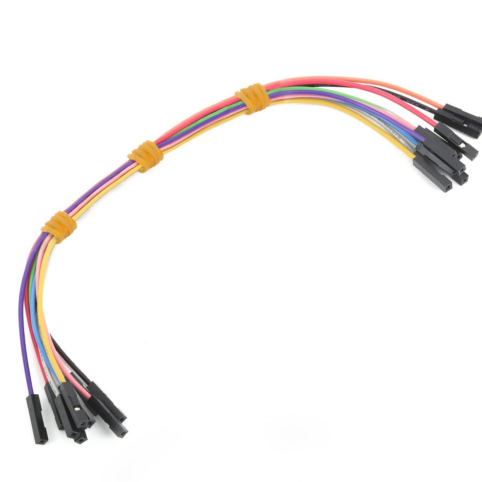 Brand-Rex MIKROE-1388 30 cm Wire Jumper Female to Female Breadboard Jumper Wire