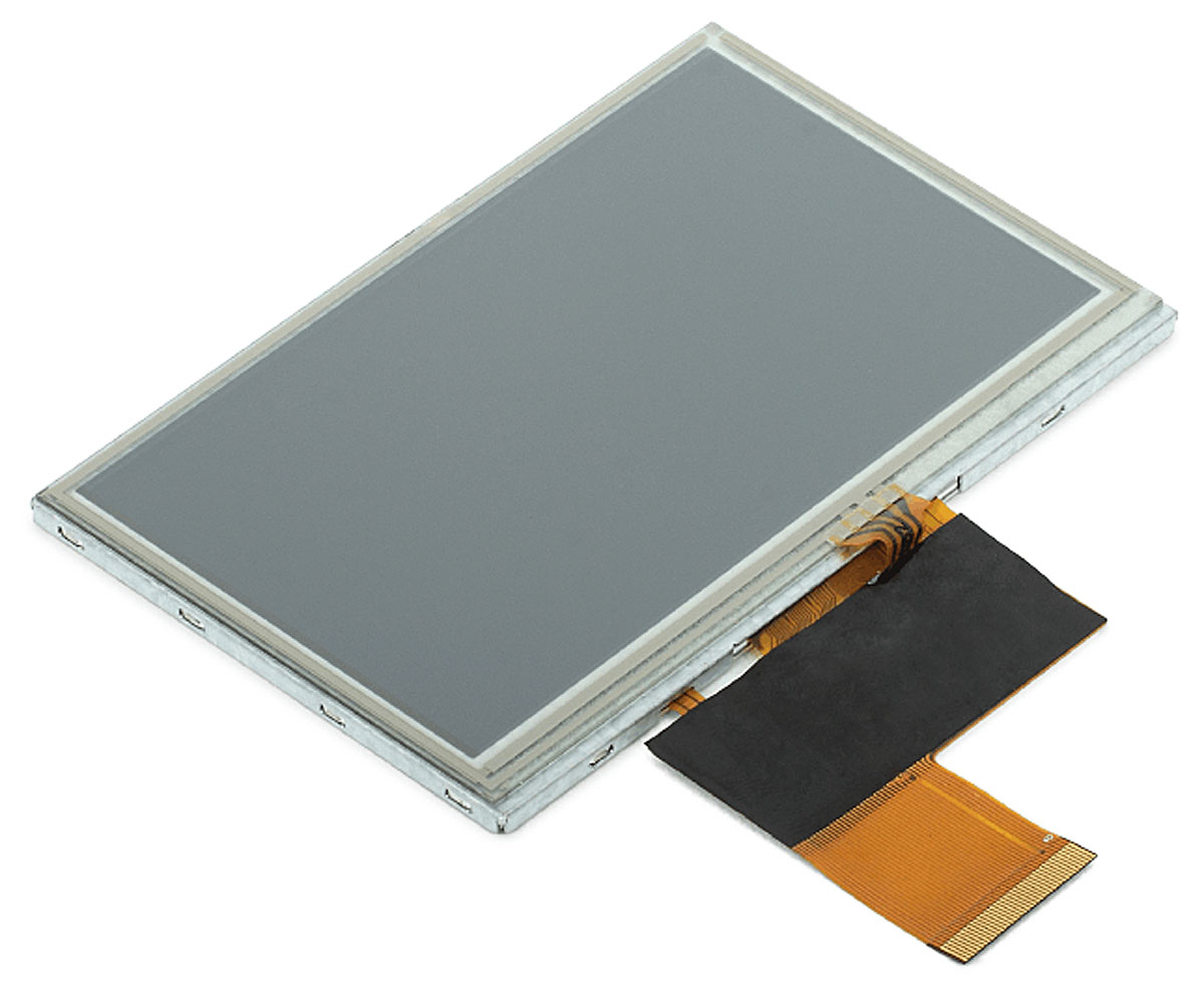 MikroElektronika MIKROE-1401 LCD Colour Display 4.3 in Resistive Touch Screen Demonstration Board With TFT