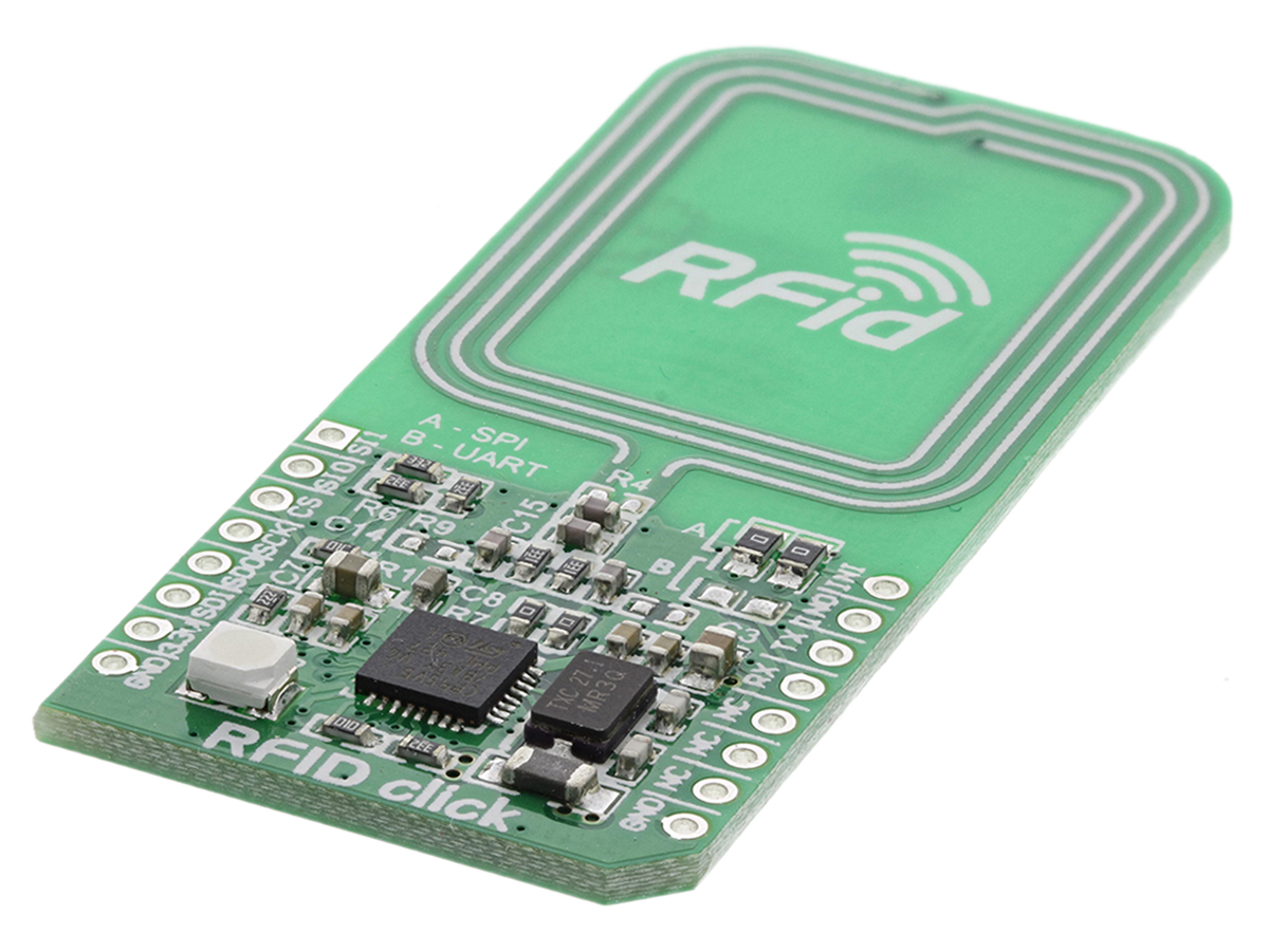 MikroElektronika RFid Click CR95HF RFID MikroBus Click Board for CR95HF 13.56 MHz MIKROE-1434