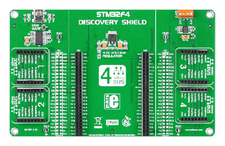 MikroElektronika Discovery Shield MIKROE-1481