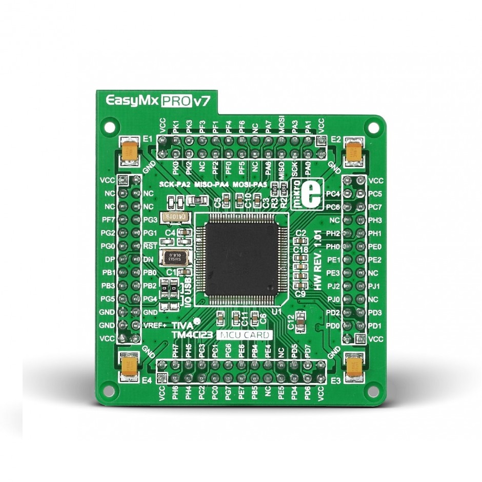 Brand-Rex EasyMx PRO v7 for Tiva C Series MCU MCU Card MIKROE-1621