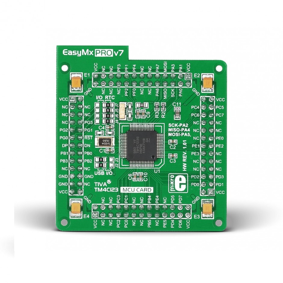 Brand-Rex EasyMx PRO v7 for Tiva C Series MCU MCU Card MIKROE-1622