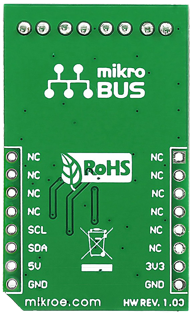 mikroe-1894 MikroElektronika MIKROE-1894 ADC3 Click MikroBus Click Board Signal Conversion Development Kit