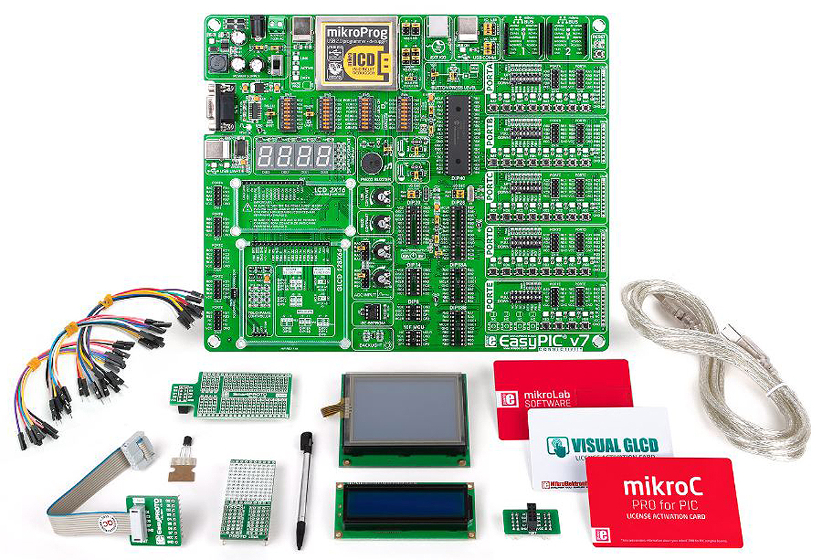 MikroElektronika MikroLAB for PIC MCU Development Kit MIKROE-2005