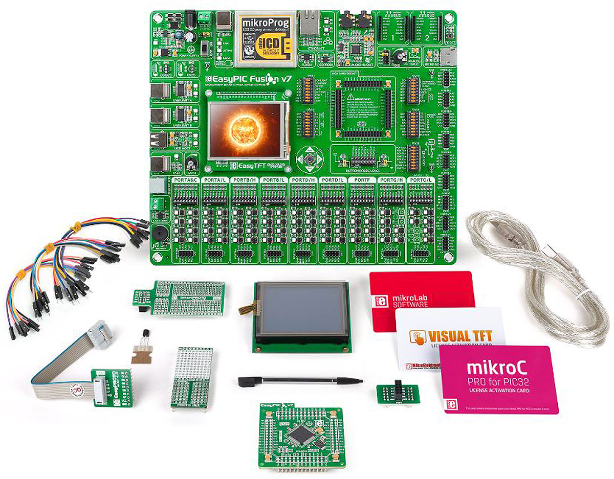 MikroElektronika MikroLAB for PIC32 MCU Development Kit MIKROE-2011