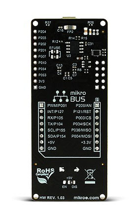 mikroe-2066 MikroElektronika CEC1702 Clicker MCU Add On Board MIKROE-2066