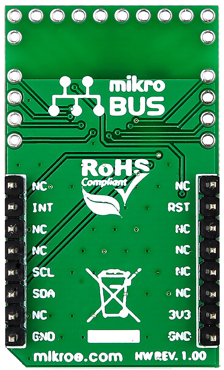mikroe-2238 MikroElektronika Cap Extend Capacitive Touch MikroBus Click Board for MPR121