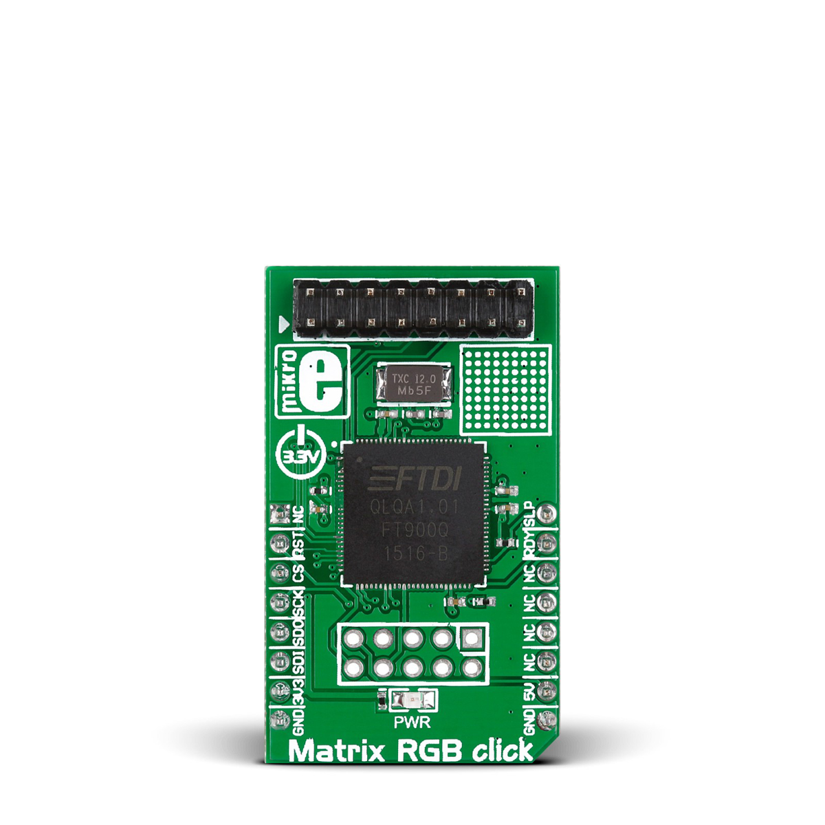 MikroElektronika MIKROE-2239 Matrix RGB Click Development Board for FT900 for MikroBus