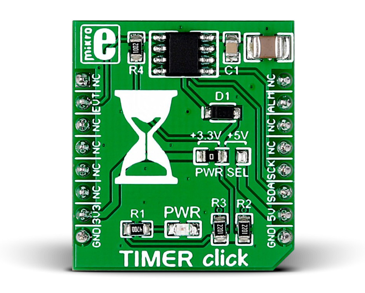 MikroElektronika MIKROE-2333 Elapsed Time Counter MikroBus Click Board for DS1682