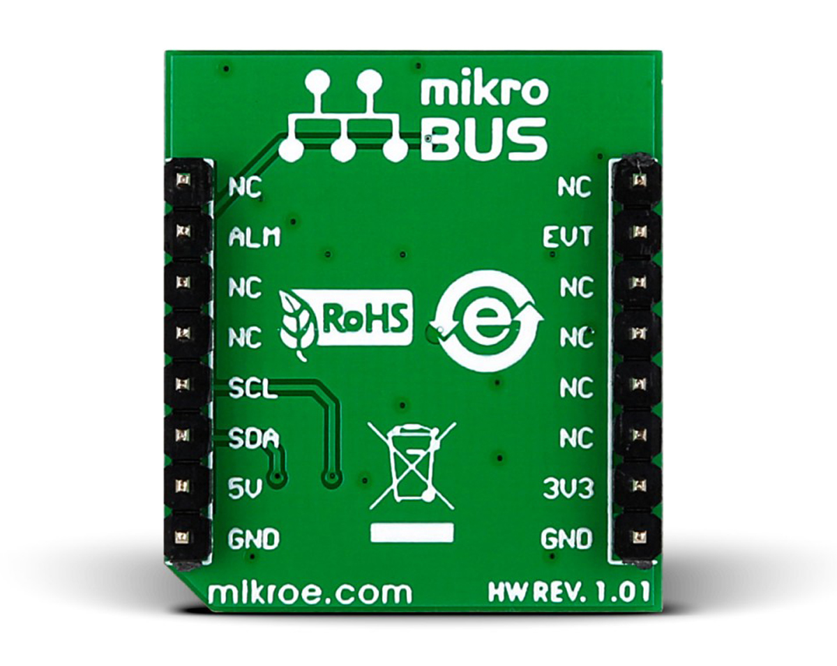 mikroe-2333 MikroElektronika MIKROE-2333 Elapsed Time Counter MikroBus Click Board for DS1682
