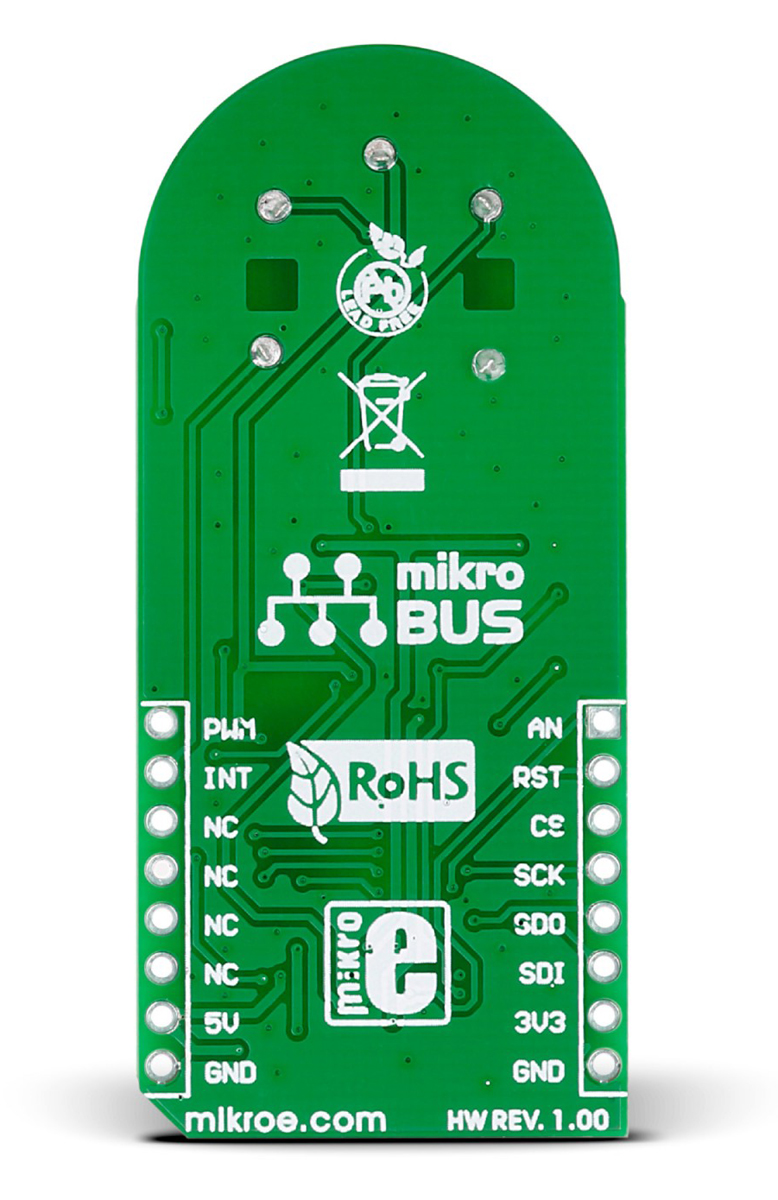 mikroe-2380 MikroElektronika Rotary O Control Knob MikroBus Click Board