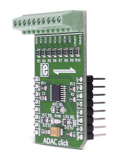 mikroe-2690 MikroElektronika MIKROE-2690 ADAC Click Development Kit Development Kit