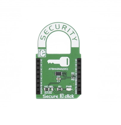 MikroElektronika MIKROE-2761 Secure 3 Click, EEPROM Add On Board