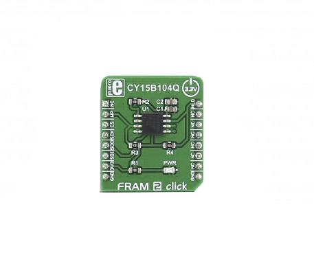 MikroElektronika MIKROE-2768 FRAM 2 Click, FeRAM Development Board