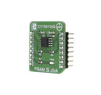 mikroe-2768 MikroElektronika MIKROE-2768 FRAM 2 Click, FeRAM Development Board