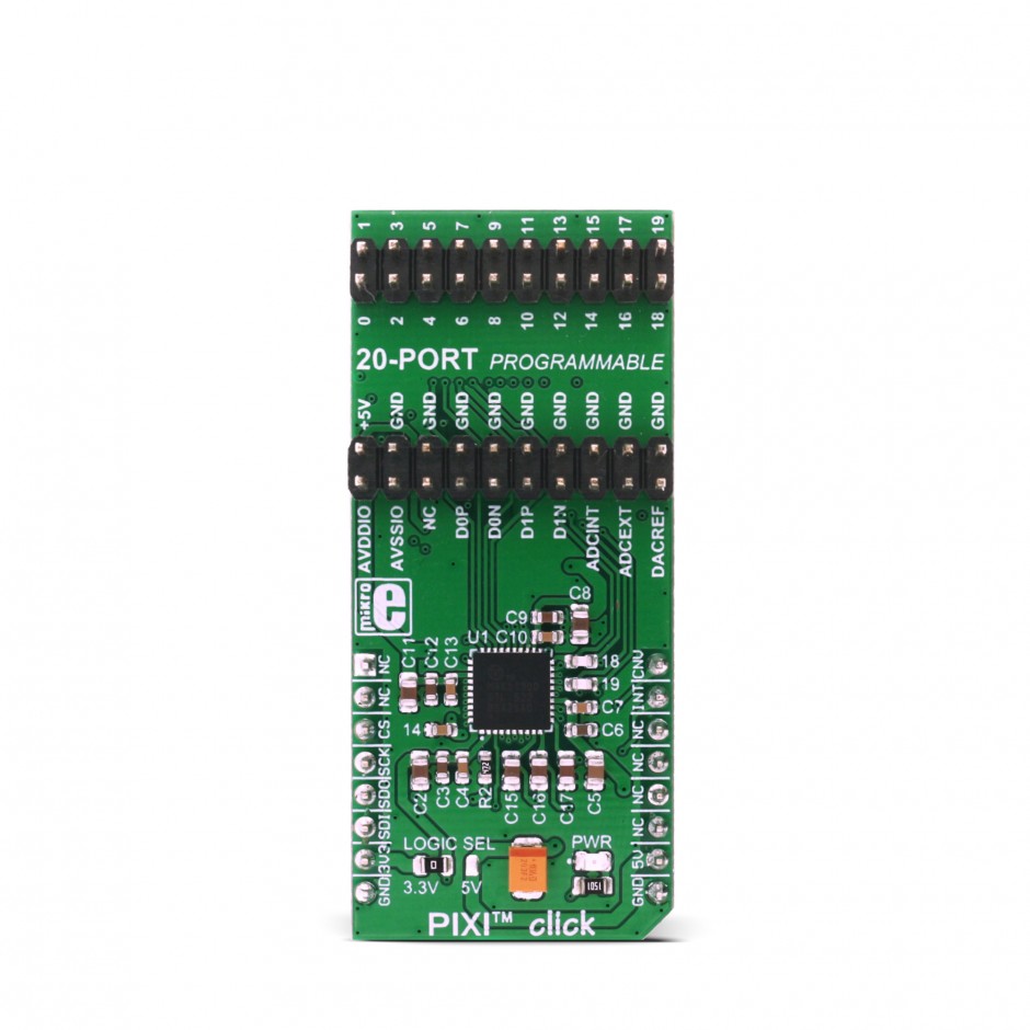 MikroElektronika MIKROE-2817 PIXI Click Development Module Signal Conversion Development Tool