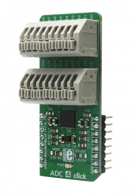 mikroe-2879 MikroElektronika MIKROE-2879 ADC 4 Click Development Kit Development Kit