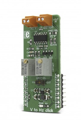 mikroe-2889 MikroElektronika MIKROE-2889 V to Hz Click Development Board Development Board