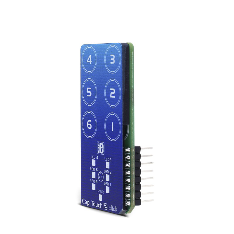 mikroe-2964 MikroElektronika Capacitive Touch LCD Module for Desktop or Notebook Computer Control, Various Types of Consumer