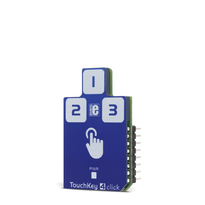 mikroe-2965 MikroElektronika Capacitive Touch LCD Module for Various Types of Consumer Electronic, LCD/TFT Monitors, Desktop or