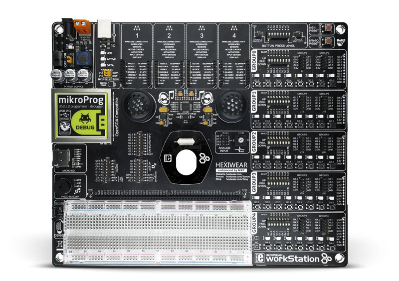 MikroElektronika Hexiwear Workstation Development Board MIKROE-3017