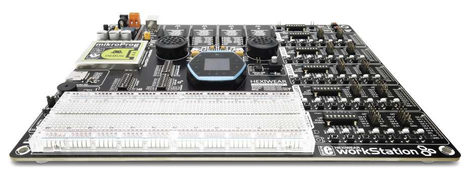 mikroe-3017 MikroElektronika Hexiwear Workstation Development Board MIKROE-3017