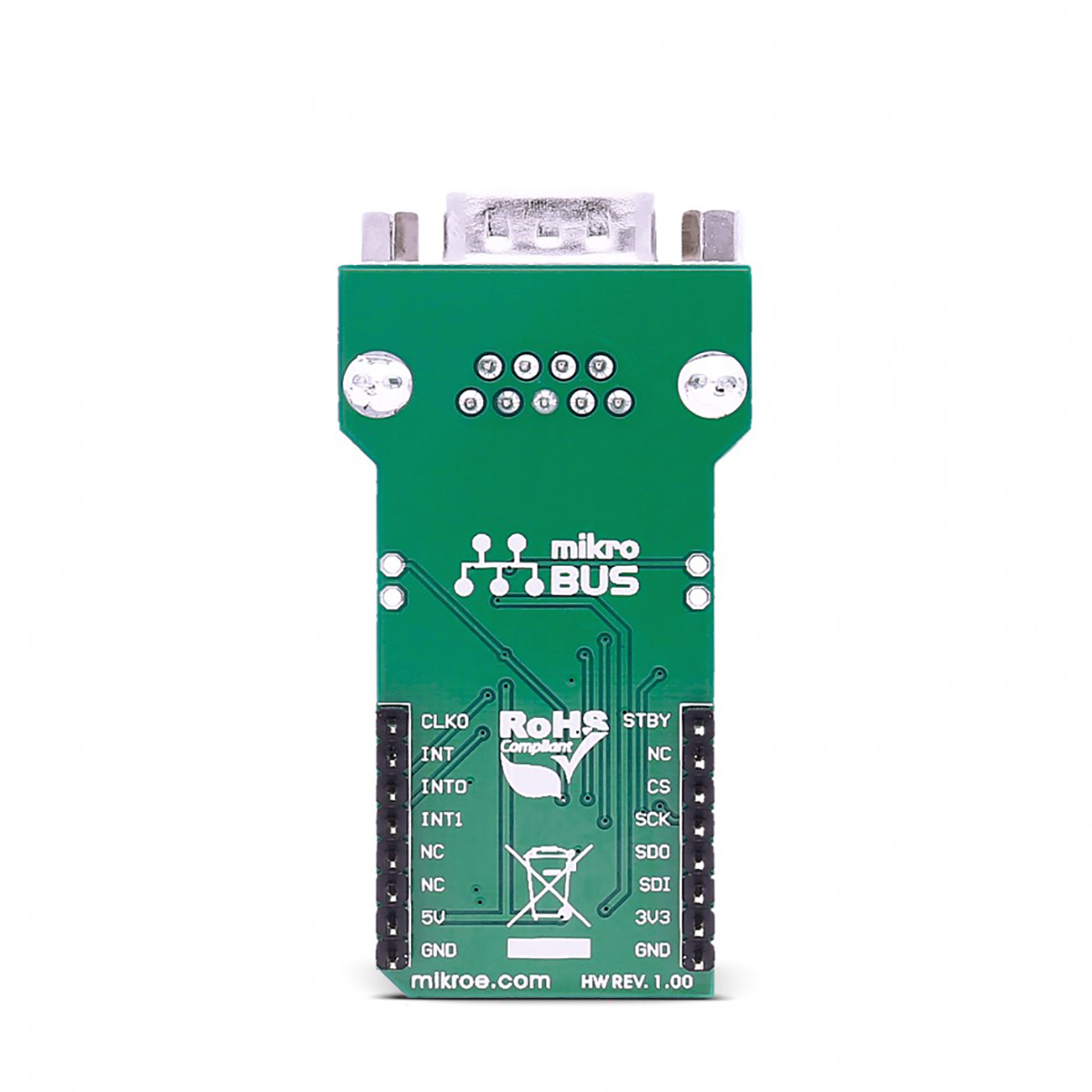 mikroe-3060 MikroElektronika MCP2518FD Click MCP2518FD Interface Development Tools 40 MHz MIKROE-3060
