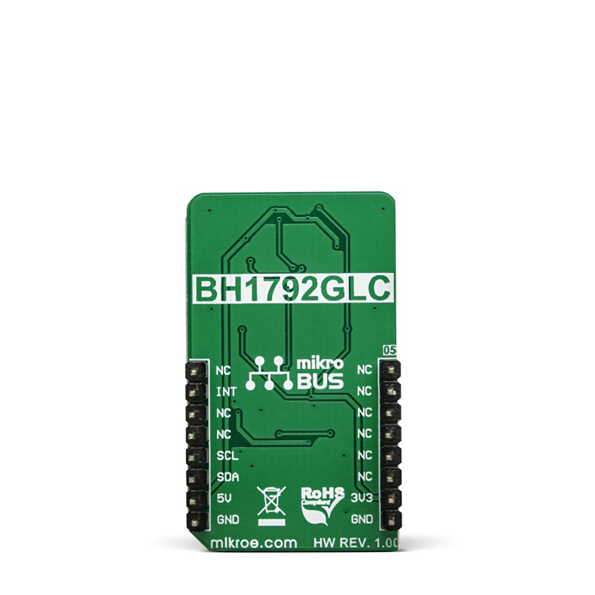 mikroe-3218 MikroElektronika Heart Rate 8 Click Board