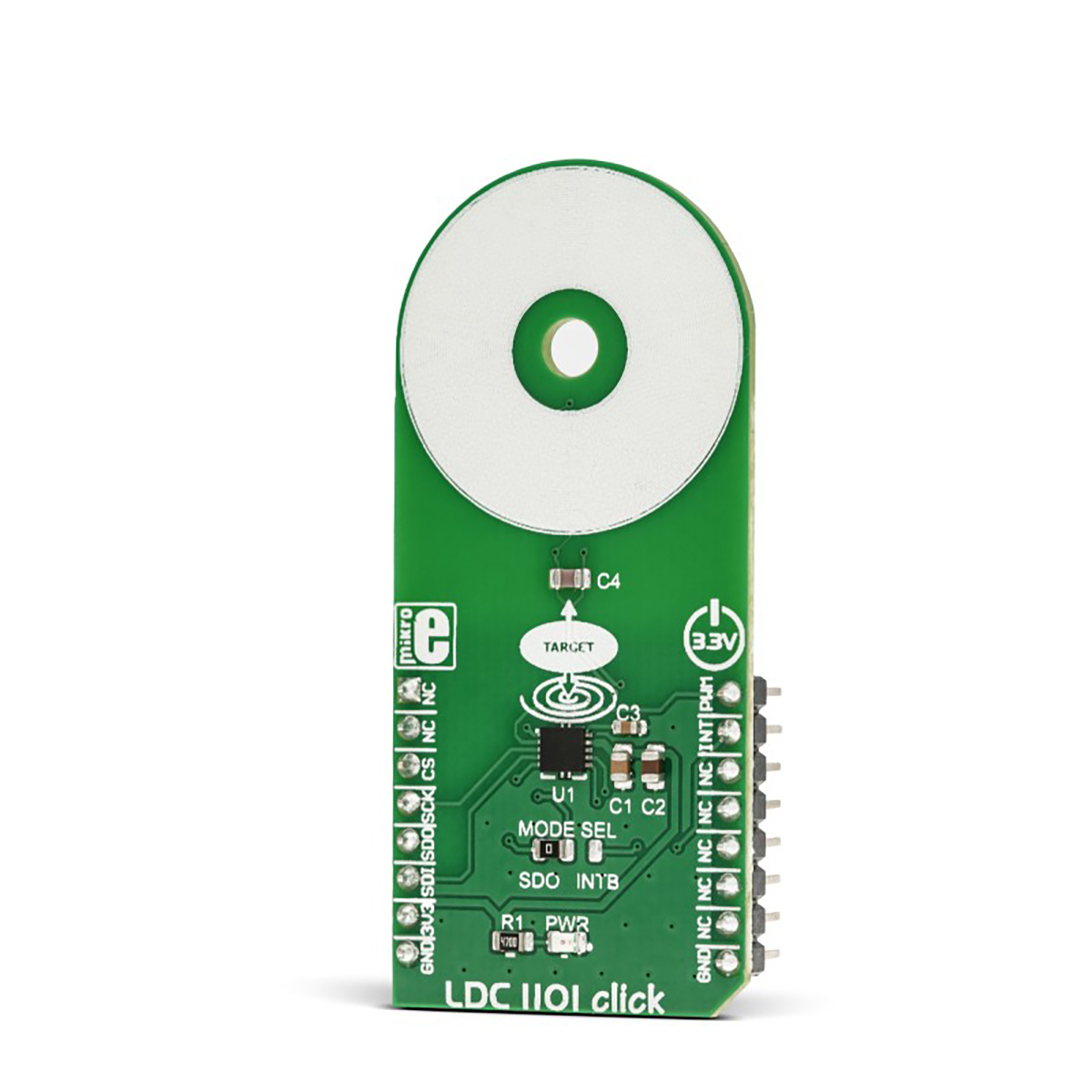 mikroe-3240 MikroElektronika LDC1101 Click Board