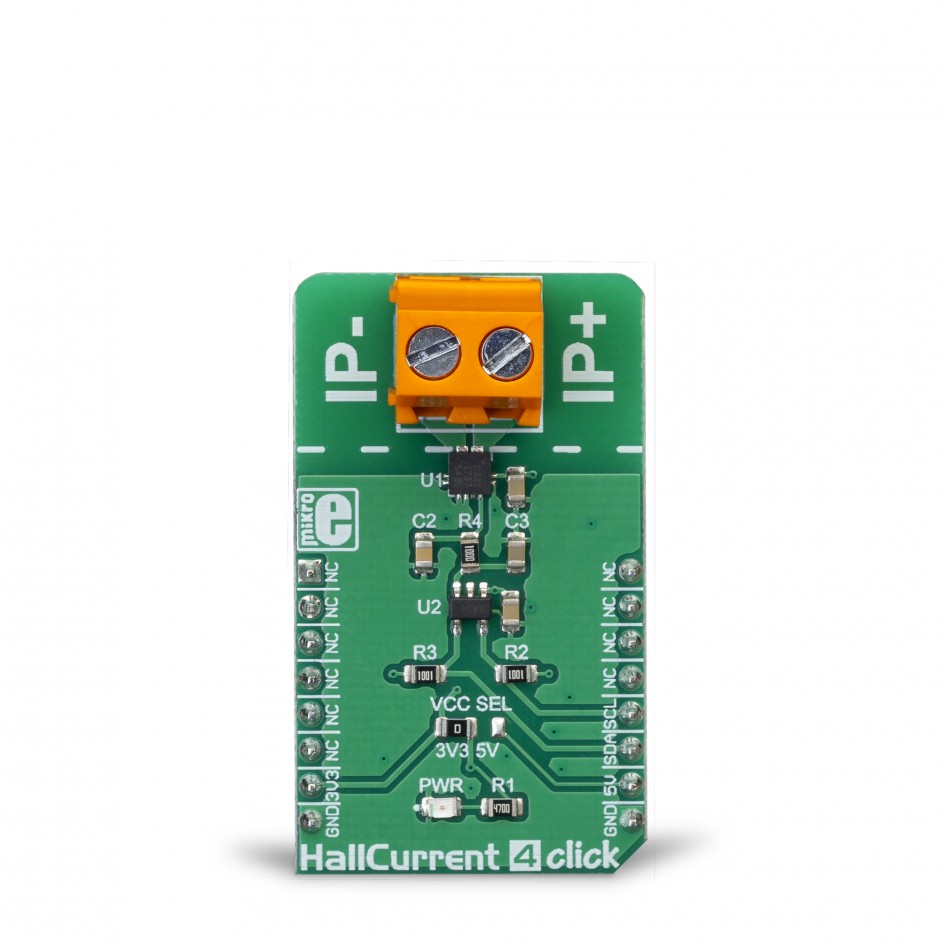 MikroElektronika Hall Current 4 Click Hall Current Sensor Board for ACS70331