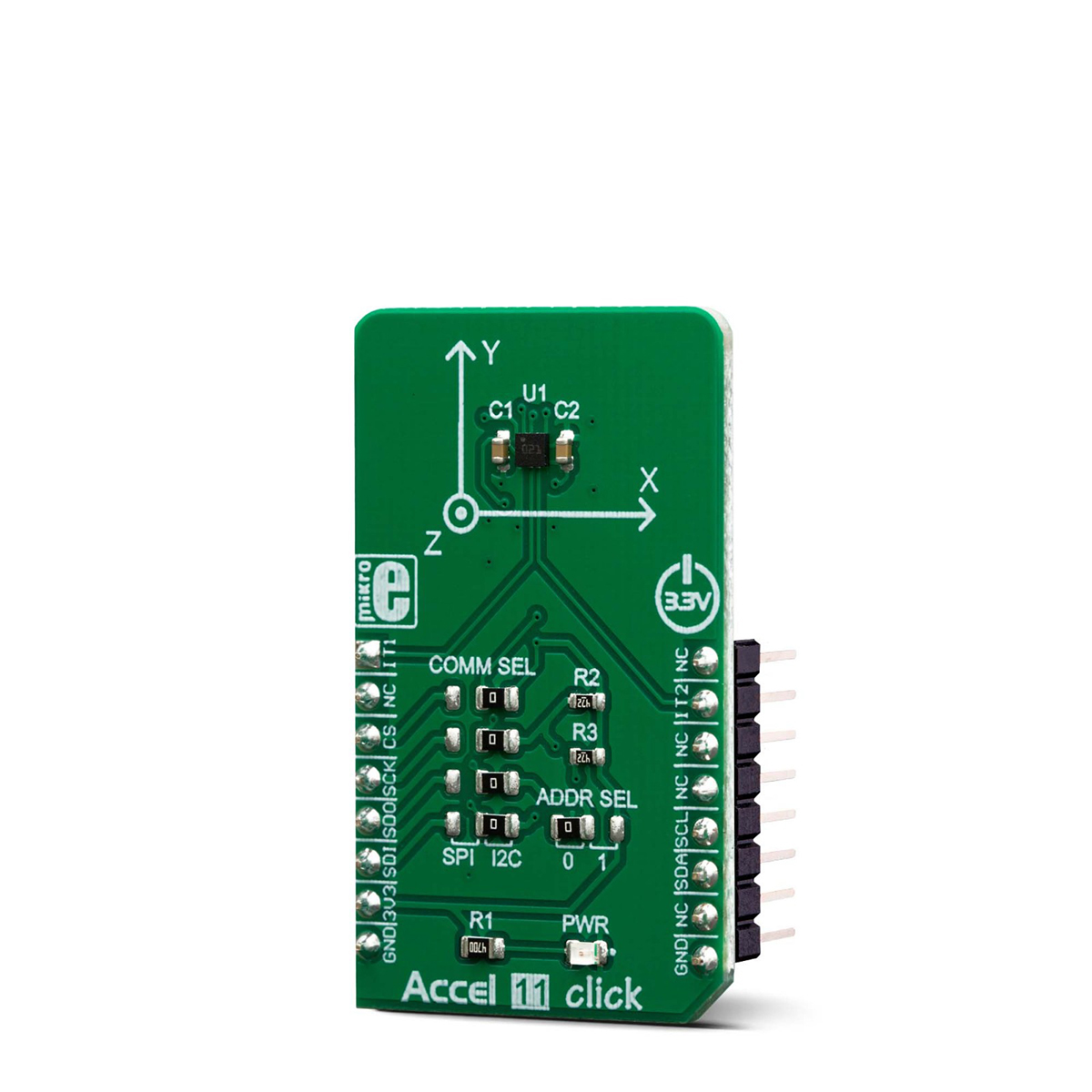 mikroe-3440 MikroElektronika Accel 11 Click for BMA456