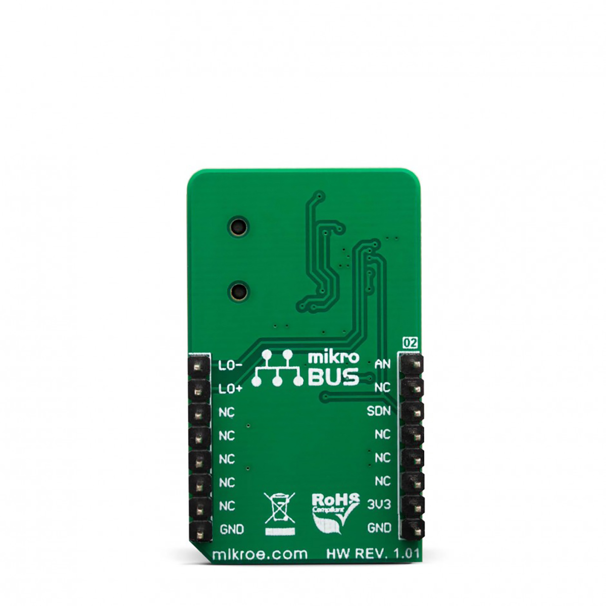 mikroe-3446 MikroElektronika for AD8232