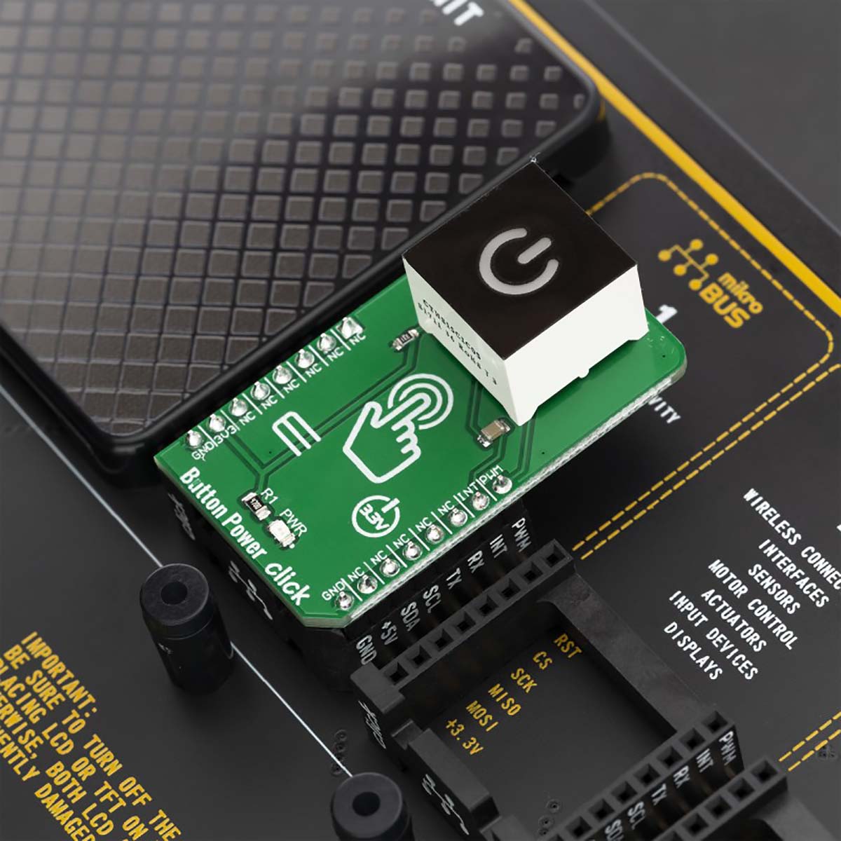 mikroe-3740 MikroElektronika Touchscreen Development Kit for CTHS15CIC05 for Public Gaming Console and Slot Machine Interfaces