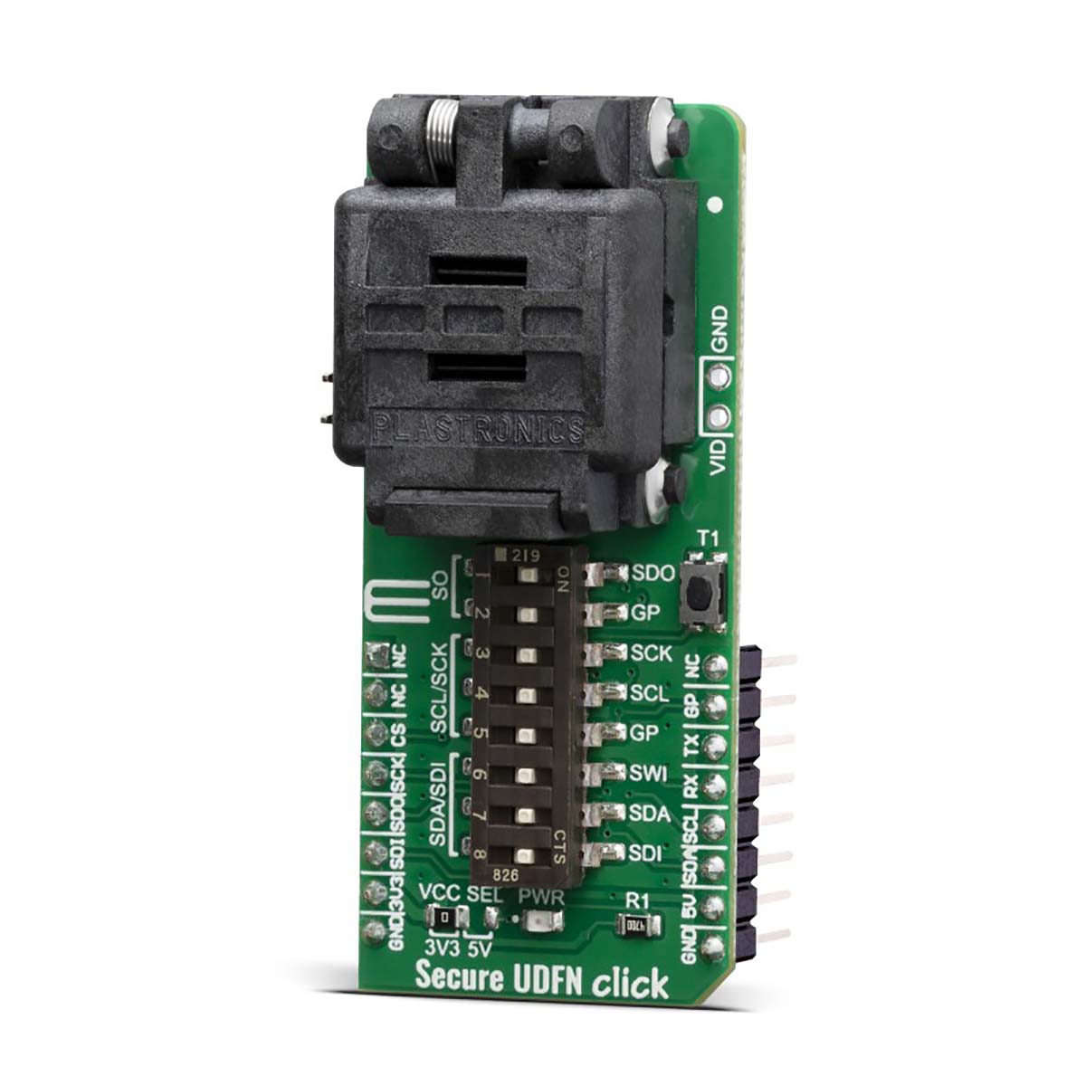 mikroe-3746 MikroElektronika Secure UDFN Click Add On Board