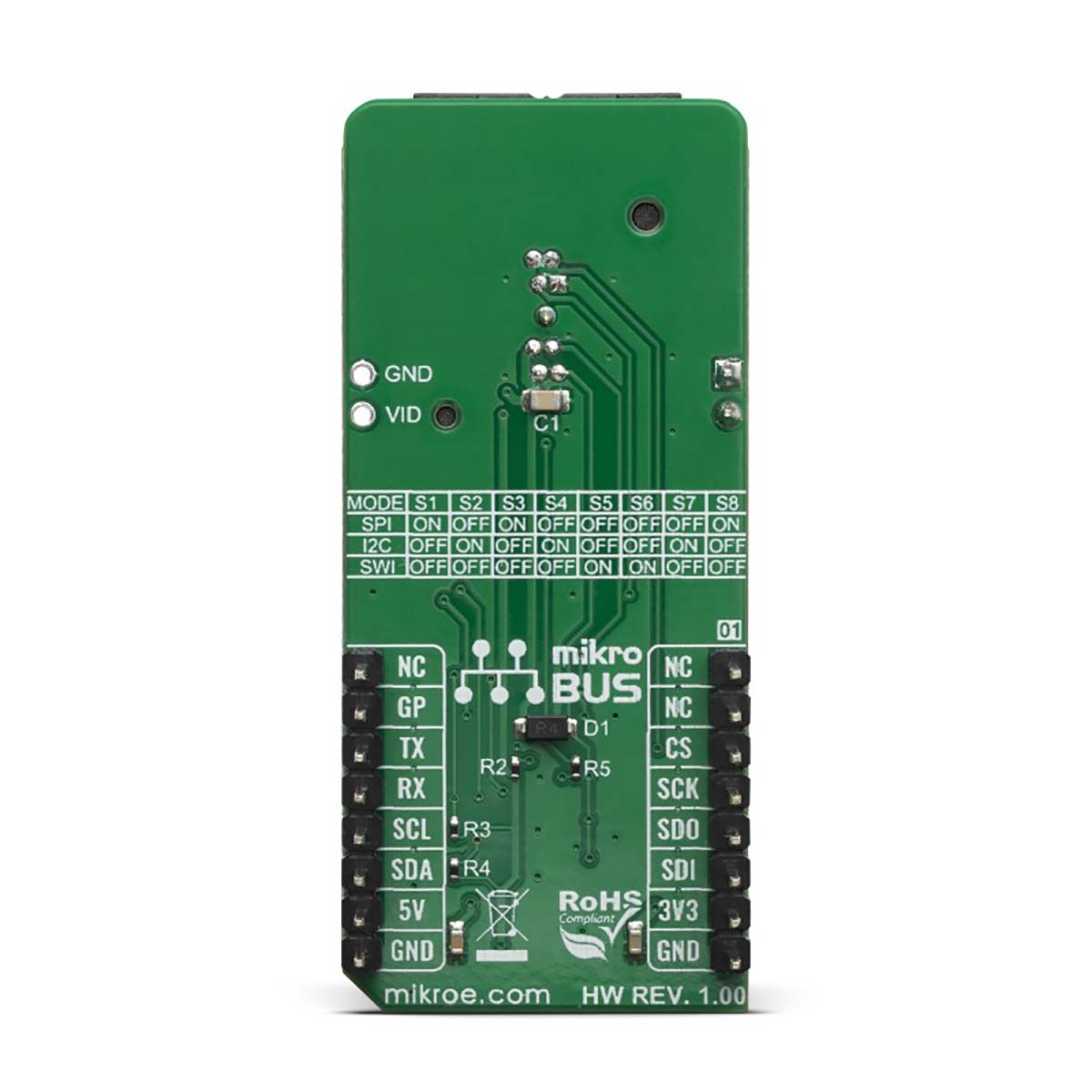 mikroe-3746 MikroElektronika Secure UDFN Click Add On Board