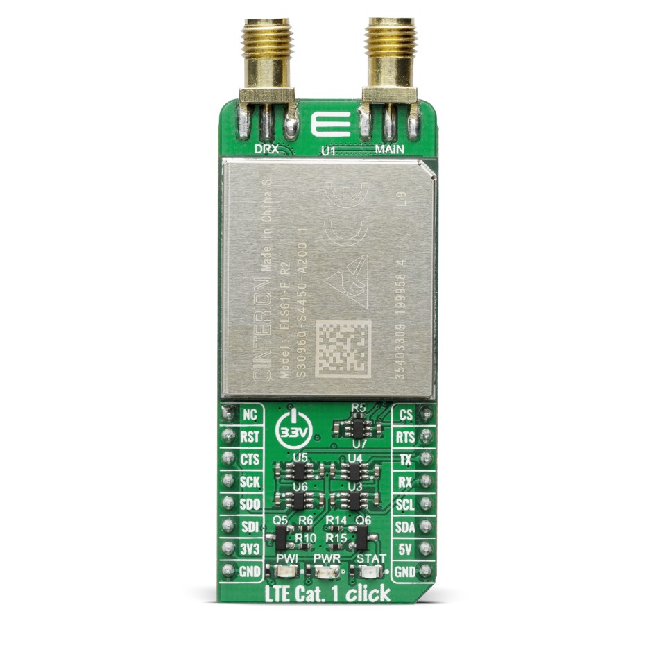 MikroElektronika ELS61-EU MikroBus Click Board for mikroBUSTM Socket MIKROE-3757